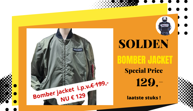 bomber jacket aan soldenprijzen